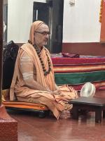 Purnahuti and Pujana by HH Swamiji at Shri Vishveshwara Venugopala Temple; Paduka Pujana (14 Feb 2026) Pictures Courtesy of Shri Shriram Shirali